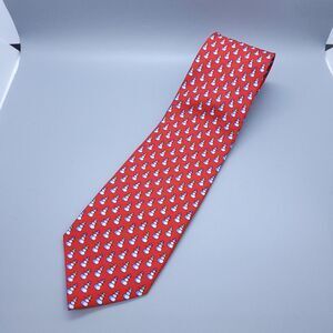 JoS.A.BANK The Miracle Collection Christmas Theme silk neck tie Snowmen 61x3.5